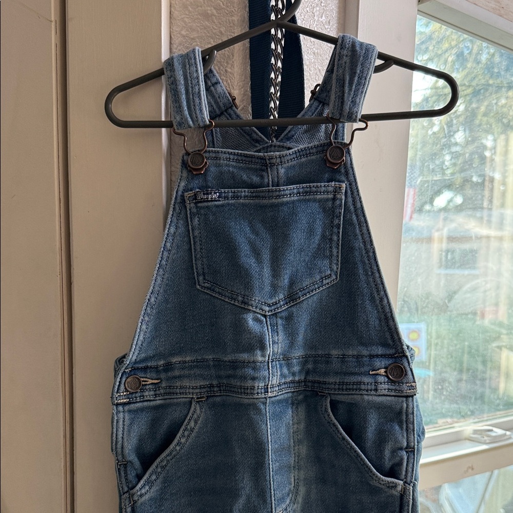 Blue Denim Overalls wranglers